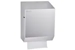 Mechaniczny podajnik ręczników papierowych w rolach MERIDA STELLA AUTOMATIC MAXI AntiFingerPrint stal matowa powłoka AFP
 CSM37