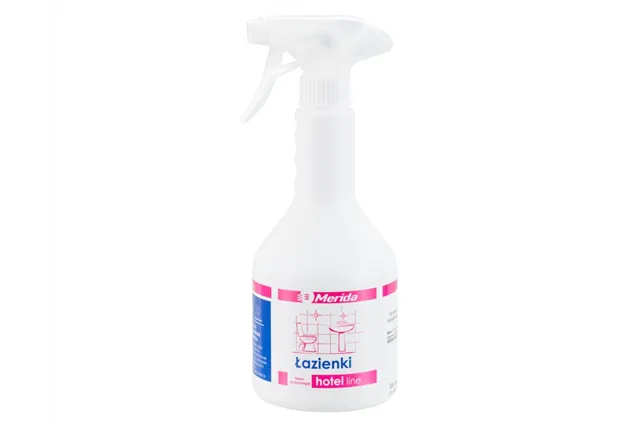 MERIDA B & H LINE ŁAZIENKI - środek do mycia łazienek i urządzeń sanitarnych, butelka ze spryskiwaczem 600 ml
 Merida NMH011