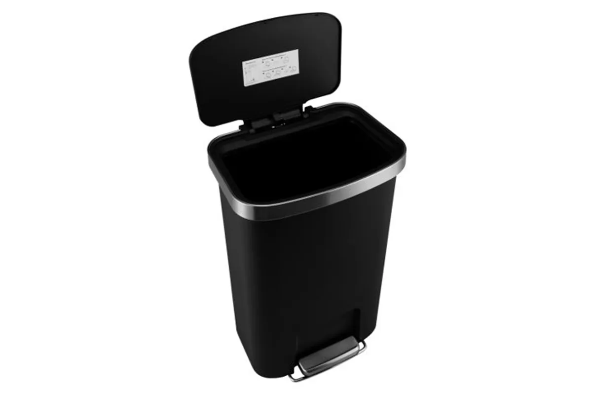Kosz pedałowy MERIDA ECO PAPER, pojemność 50 l, tworzywo sztuczne, czarny
 Merida KJC410