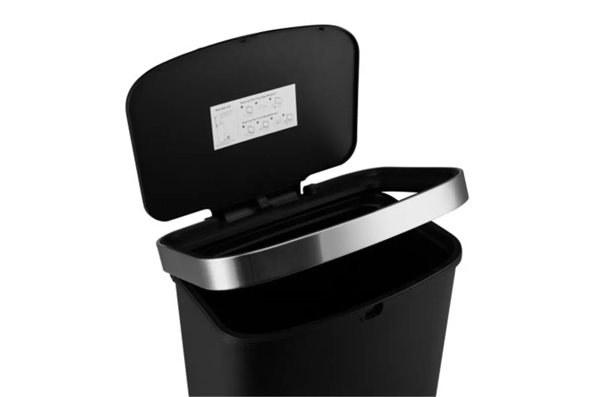 Kosz pedałowy MERIDA ECO PAPER, pojemność 50 l, tworzywo sztuczne, czarny
 Merida KJC410