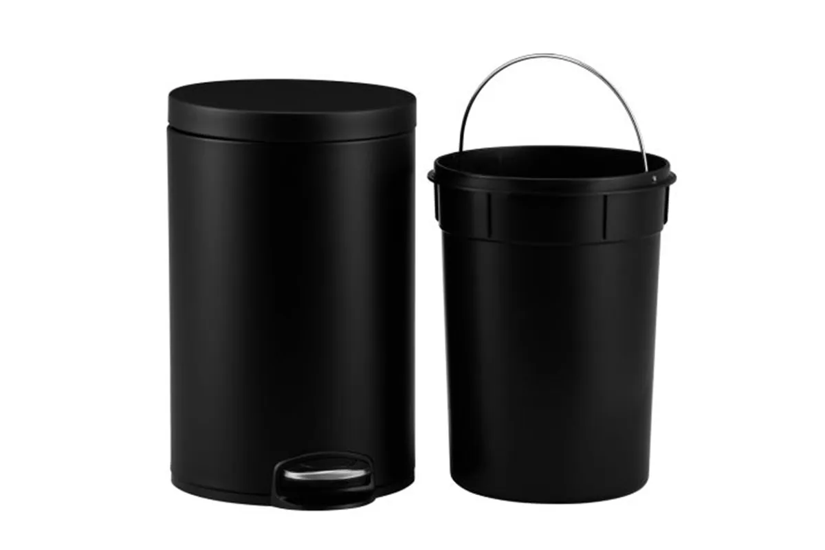 Kosz pedałowy SILENT SERENE, pojemność 12 l, metalowy, czarny matowy
 Merida KIC414