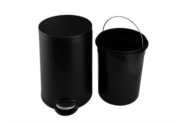 Kosz pedałowy SILENT SERENE, pojemność 20 l, metalowy, czarny matowy
 Merida KIC415
