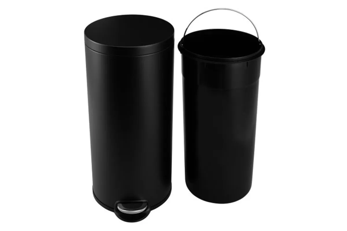 Kosz pedałowy SILENT SERENE, pojemność 30 l, metalowy, czarny matowy
 Merida KIC416