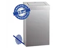 Kosz z uchylną pokrywą MERIDA STELLA SLIM Anti-FingerPrint, 27 l, stal matowa z powłoką AFP
 Merida KSM276