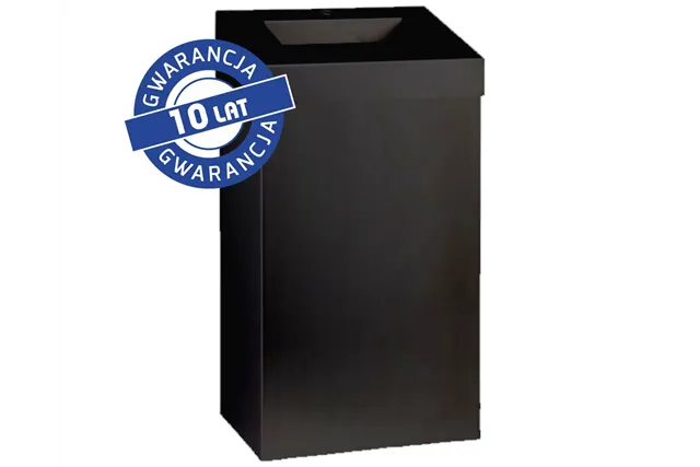 Kosz na odpady otwarty MERIDA STELLA BLACK LINE, pojemność 45 l, czarny
 Merida KSC108