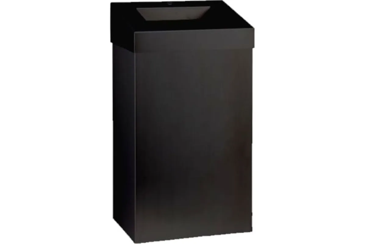 Kosz na odpady otwarty MERIDA STELLA BLACK LINE, pojemność 45 l, czarny
 Merida KSC108