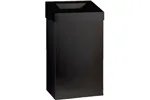 Kosz na odpady otwarty MERIDA STELLA BLACK LINE, pojemność 45 l, czarny
 Merida KSC108