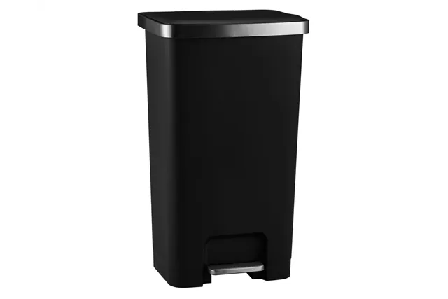Kosz pedałowy HANA, pojemność 45 l, tworzywo sztuczne, czarny
 Merida KJC416
