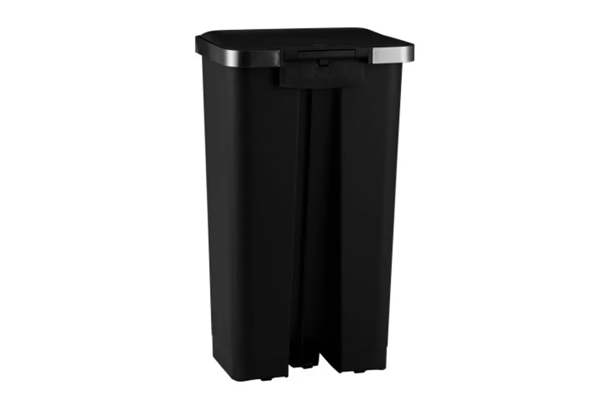 Kosz pedałowy HANA, pojemność 45 l, tworzywo sztuczne, czarny
 Merida KJC416