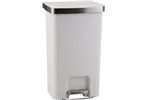 Kosz pedałowy MERIDA ECO PAPER, pojemność 50 l, tworzywo sztuczne, biały
 Merida KJB410