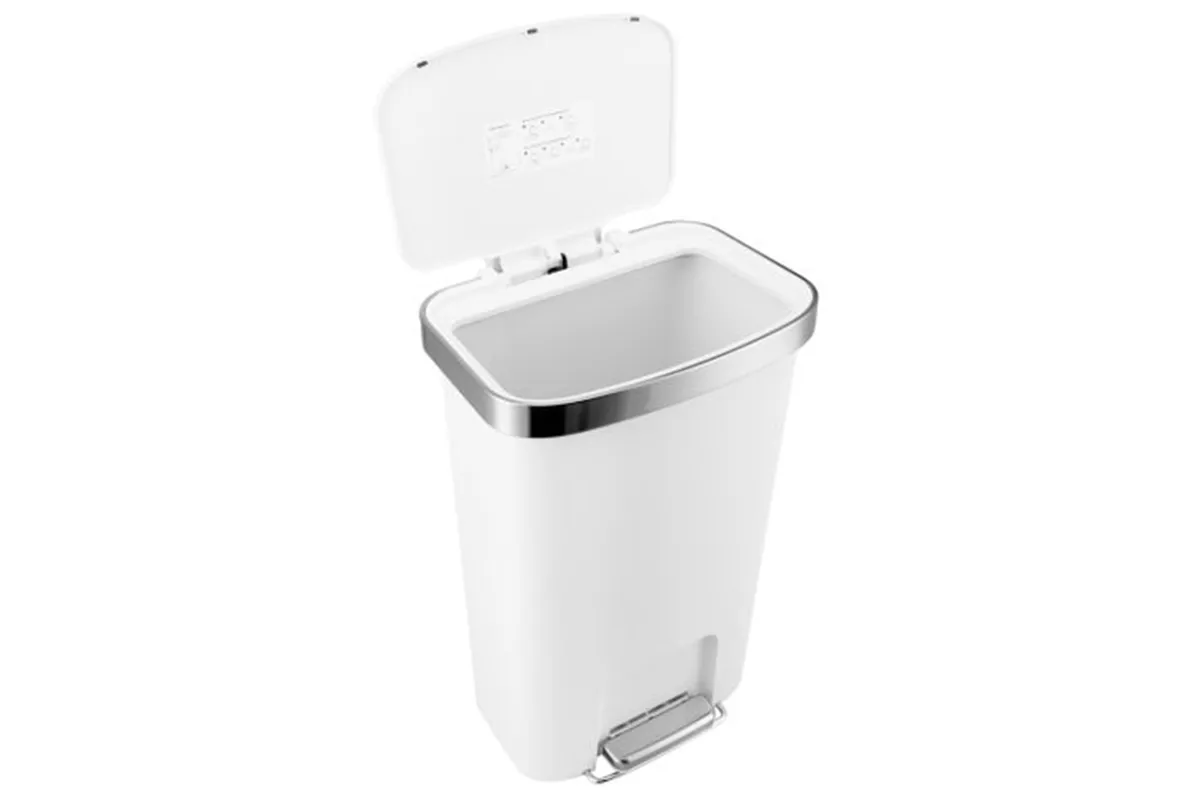 Kosz pedałowy MERIDA ECO PAPER, pojemność 50 l, tworzywo sztuczne, biały
 Merida KJB410