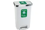 Kosz pedałowy MERIDA ECO PAPER, pojemność 50 l, tworzywo sztuczne, biały
 Merida KJB410