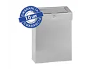 Kosz do damskich toalet MERIDA STELLA, pojemność 10 l, stal matowa
 Merida KSM305