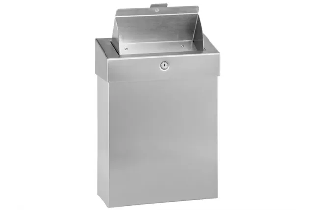 Kosz do damskich toalet MERIDA STELLA, pojemność 10 l, stal matowa
 Merida KSM305