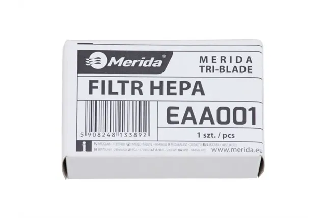 Filtr HEPA do suszarki MERIDA TRI-BLADE
 Merida EAA001