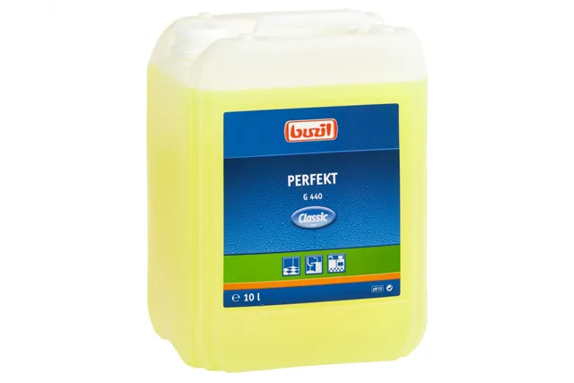 G440 Perfekt - alkaliczny środek do nawierzchni odpornych na działanie alkaliów, kanister 10 l
 Merida NBP619
