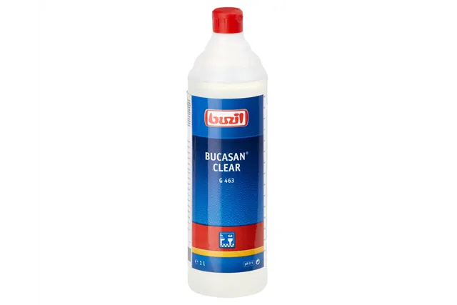 G463 Bucasan Clear - środek do codziennego mycia pomieszczeń wilgotnych, butelka 1 l
 Merida NBL108