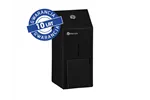 Dozownik mydła w płynie MERIDA STELLA BLACK LINE MINI, pojemność zbiornika 400 ml, czarny
 Merida DSC102
