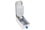 Dozownik mydła w płynie MERIDA STELLA WHITE LINE MAXI, pojemność zbiornika 800 ml, biały
 Merida DSB107