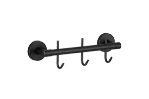 Drążek L200 mm z trzema haczykami MERIDA STELLA BLACK LINE, czarny
 Merida GSC407