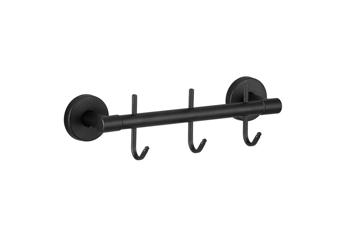Drążek L200 mm z trzema haczykami MERIDA STELLA BLACK LINE, czarny
 Merida GSC407