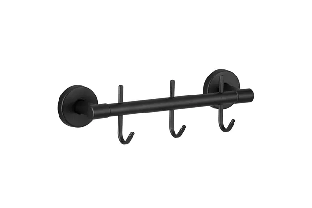 Drążek L200 mm z trzema haczykami MERIDA STELLA BLACK LINE, czarny
 Merida GSC407