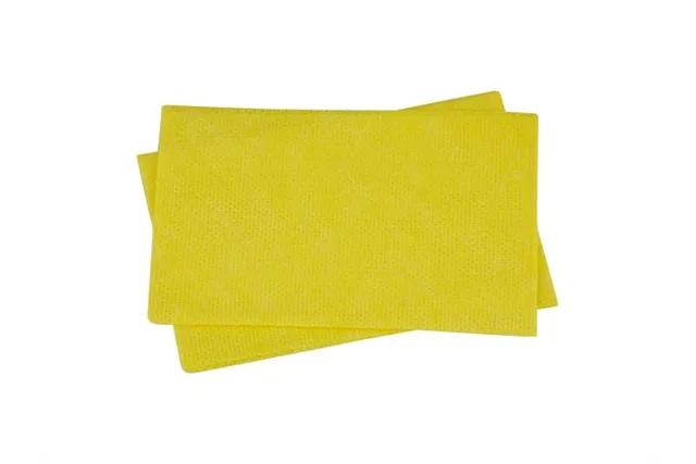 Czyściwo włókninowe w listkach, ŻÓŁTE, 25 x 40 cm, paczka 20 szt.
 Merida UWY403