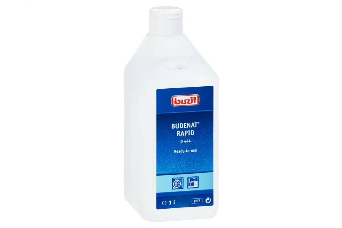D444 Budenat Rapid 1 l, środek do szybkiej dez.
 Merida NBD106