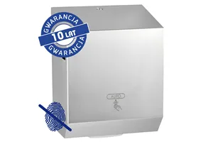 Automatyczny podajnik ręczników w rolach MERIDA STELLA Anti-FingerPrint AUTOMATIC MAXI, stal matowa z powłoką AFP
 CSM573