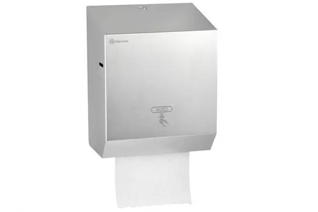 Automatyczny podajnik ręczników w rolach MERIDA STELLA Anti-FingerPrint AUTOMATIC MAXI, stal matowa z powłoką AFP
 CSM573