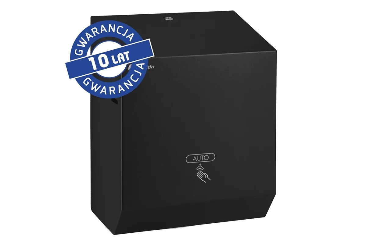 Automatyczny bezdotykowy podajnik ręczników papierowych w rolach MERIDA STELLA BLACK LINE AUTOMATIC MAXI, czarny
 Merida CSC503