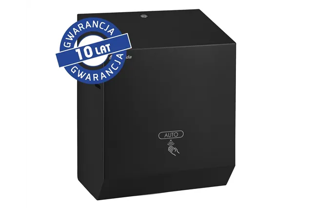 Automatyczny bezdotykowy podajnik ręczników papierowych w rolach MERIDA STELLA BLACK LINE AUTOMATIC MAXI, czarny
 Merida CSC503