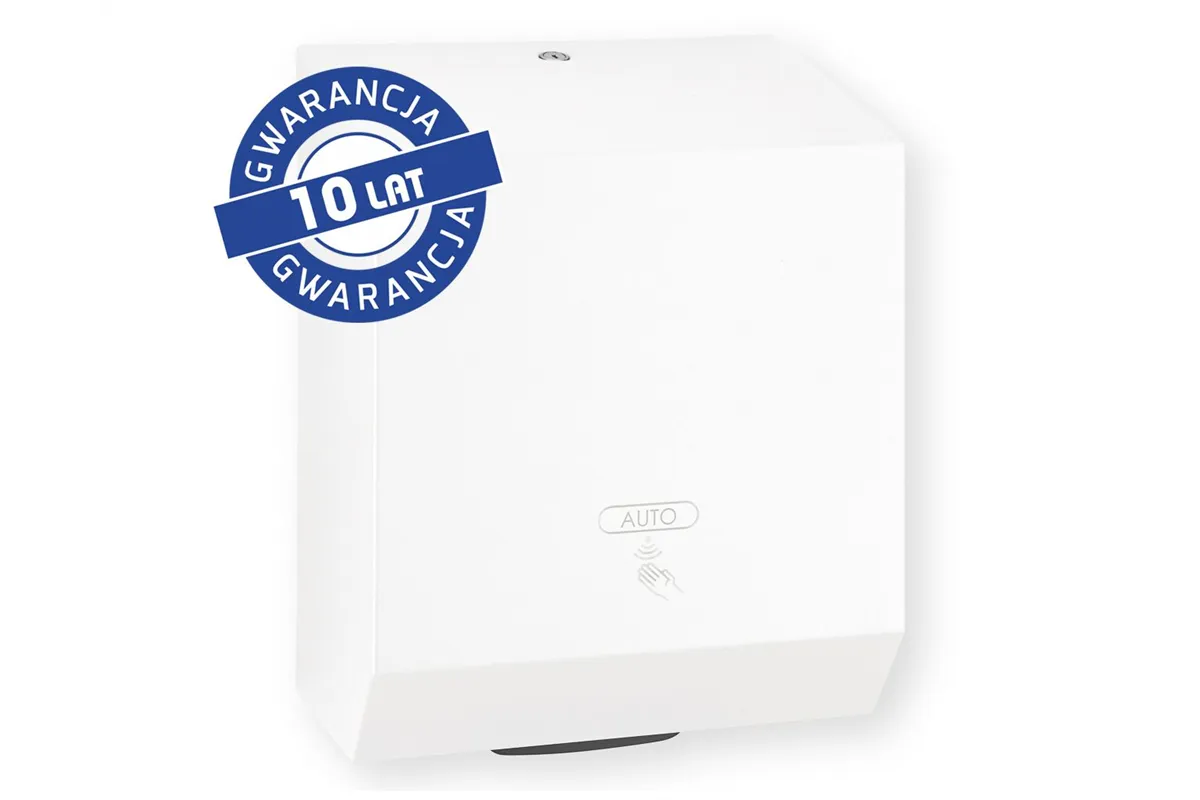 Automatyczny bezdotykowy podajnik ręczników papierowych w rolach MERIDA STELLA WHITE LINE AUTOMATIC MAXI, biały
 Merida CSB503