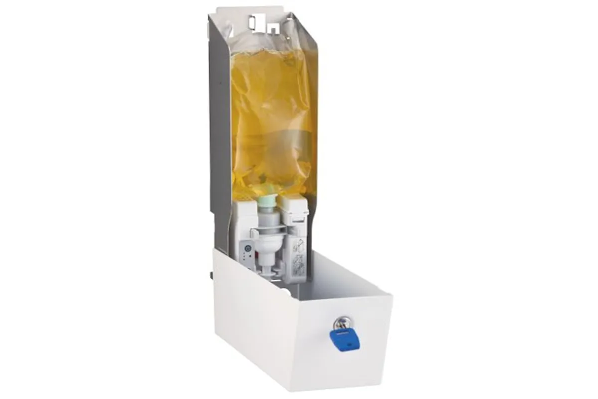 Bezdotykowy automatyczny dozownik mydła w pianie MERIDA STELLA AUTOMATIC SLIM WHITE LINE na wkłady 800ml biały
 DSB220