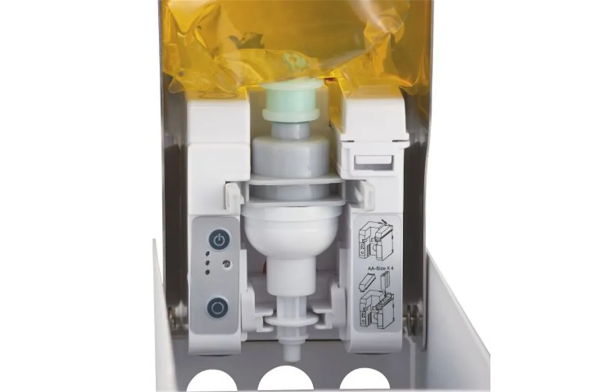 Bezdotykowy automatyczny dozownik mydła w pianie MERIDA STELLA AUTOMATIC SLIM WHITE LINE na wkłady 800ml biały
 DSB220