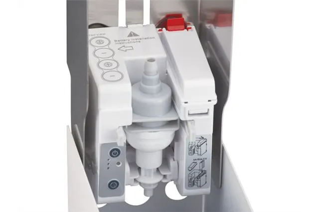Bezdotykowy automatyczny dozownik mydła w pianie MERIDA STELLA AUTOMATIC SLIM WHITE LINE na wkłady 800ml biały
 DSB220