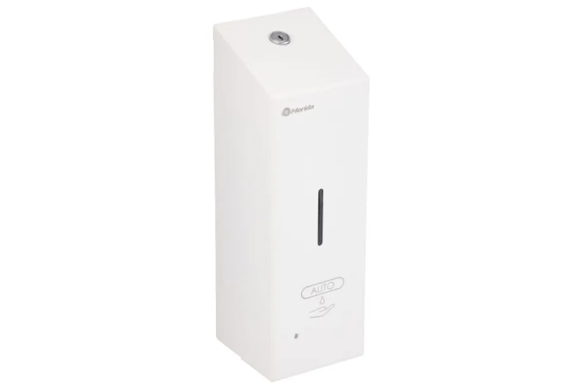 Bezdotykowy automatyczny dozownik mydła w pianie MERIDA STELLA AUTOMATIC SLIM WHITE LINE na wkłady 800ml biały
 DSB220