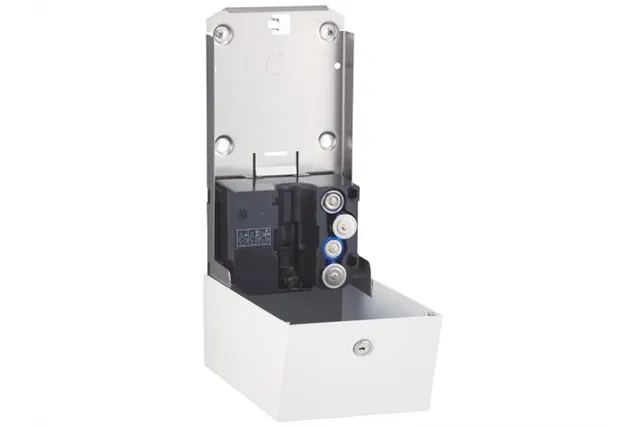 Bezdotykowy automatyczny dozownik mydła w pianie, MERIDA STELLA WHITE LINE AUTOMATIC na jednorazowe wkłady 1000 g, biały
 DSB20