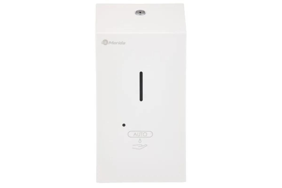 Bezdotykowy automatyczny dozownik mydła w pianie, MERIDA STELLA WHITE LINE AUTOMATIC na jednorazowe wkłady 1000 g, biały
 DSB20