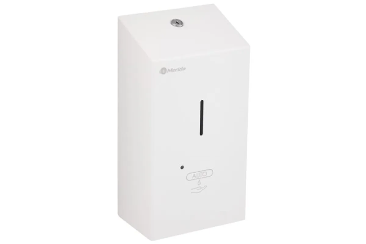 Bezdotykowy automatyczny dozownik mydła w pianie, MERIDA STELLA WHITE LINE AUTOMATIC na jednorazowe wkłady 1000 g, biały
 DSB20