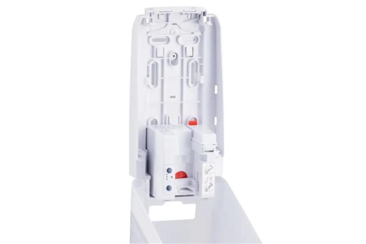 Bezdotykowy automatyczny dozownik mydła w płynie MERIDA HARMONY, pojemność zbiornika 1100 ml
 Merida DHB103