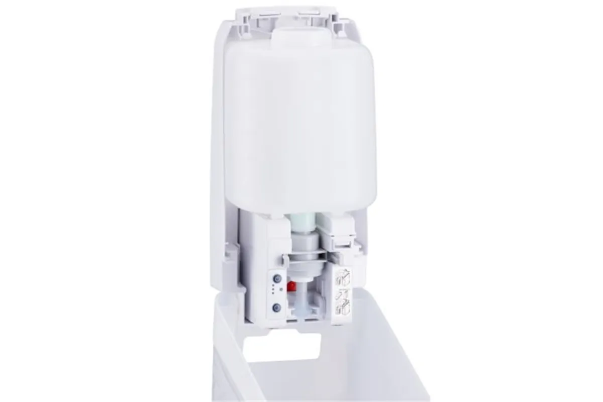 Bezdotykowy automatyczny dozownik mydła w płynie MERIDA HARMONY, pojemność zbiornika 1100 ml
 Merida DHB103