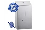 Bezdotykowy automatyczny dozownik mydła w płynie MERIDA STELLA AUTOMATIC AntiFingerPrint  1000ml stal matowa powłoka AFP
 DSM17