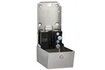 Bezdotykowy automatyczny dozownik mydła w płynie MERIDA STELLA AUTOMATIC AntiFingerPrint  1000ml stal matowa powłoka AFP
 DSM17