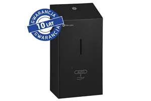 Bezdotykowy automatyczny dozownik mydła w płynie MERIDA STELLA BLACK LINE AUTOMATIC, pojemność zbiornika 1000 ml, czarny
 DSC10