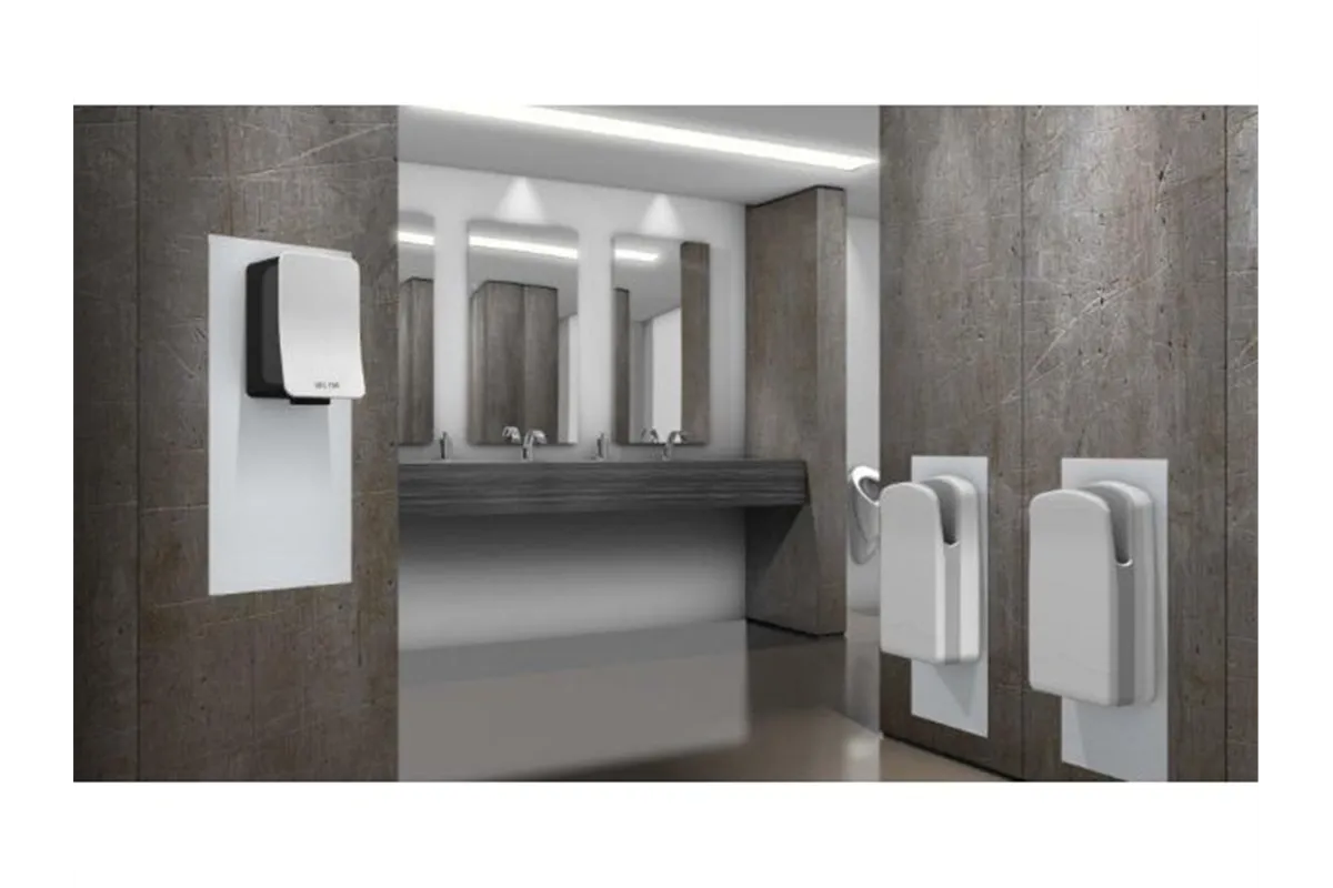 Biały panel ścienny mały, wymiary 600x300x2 mm
 Merida EAB002
