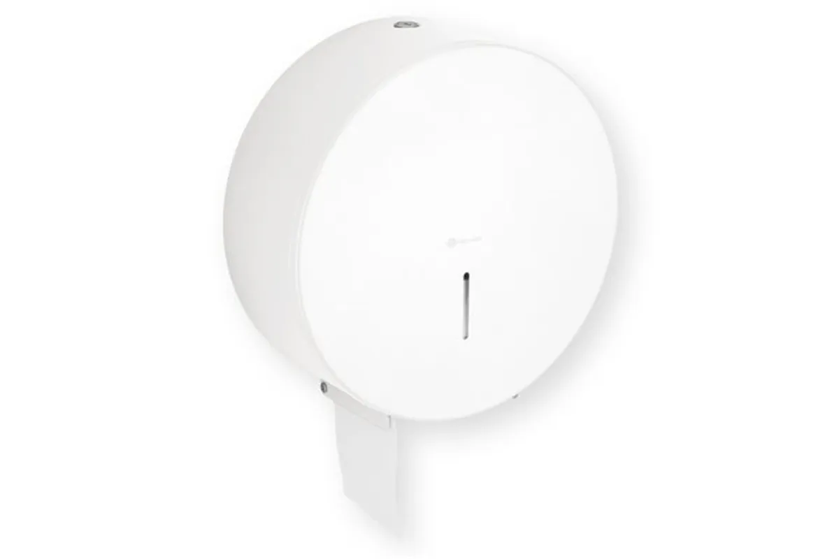 Pojemnik na papier toaletowy MERIDA STELLA WHITE LINE MAXI, średnica papieru do 23 cm, biały
 Merida BSB104