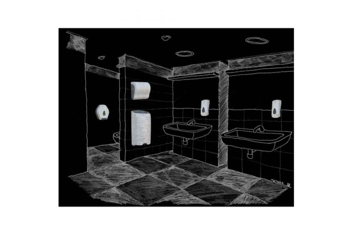 Pojemnik na papier toaletowy w listkach MERIDA UNIQUE MARBLE LINE
 Merida BUH409