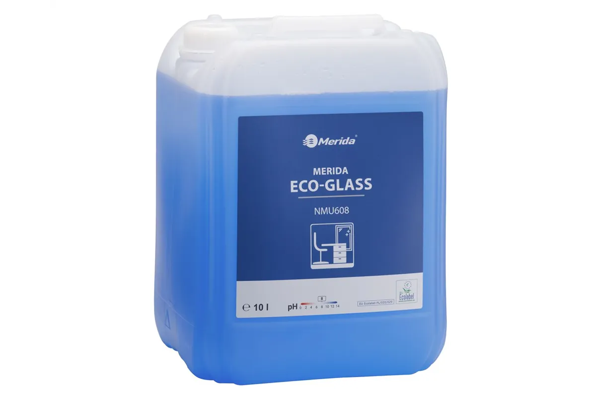 MERIDA ECO-GLASS, ekologiczny środek do czyszczenia szkła i powierzchni, kanister 10 l, ECOLABEL
 Merida NMU608