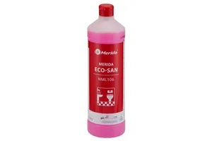 MERIDA ECO-SAN, ekologiczny środek do codziennego mycia sanitariatów, butelka 1 l, ECOLABEL
 Merida NML106